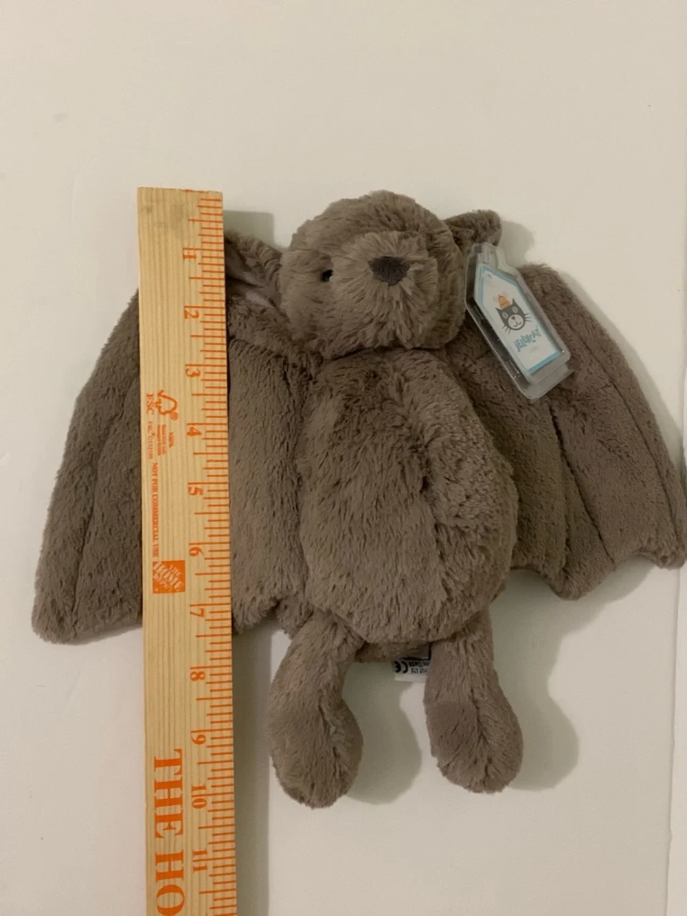 Jellycat Medium BASHFUL BAT - Retired & Very Rare - New with Tags